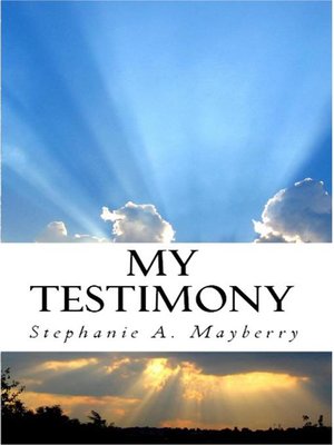 cover image of My Testimony